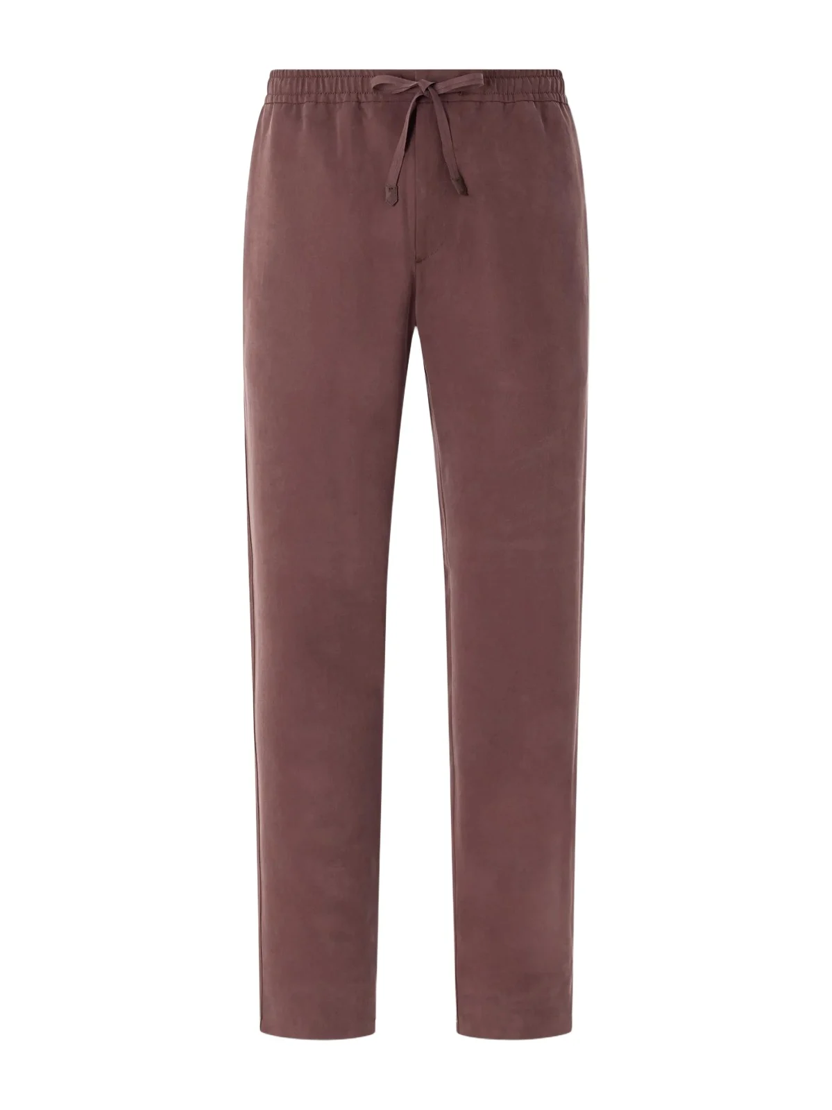 Canali Straight-Leg Lyocell Drawstring Trousers - Men