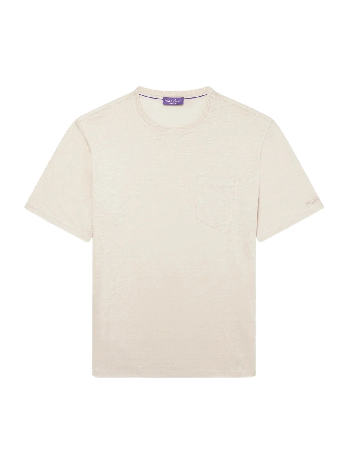 Linen-Jersey T-Shirt - Men Linen-Jersey T-Shirt - Men