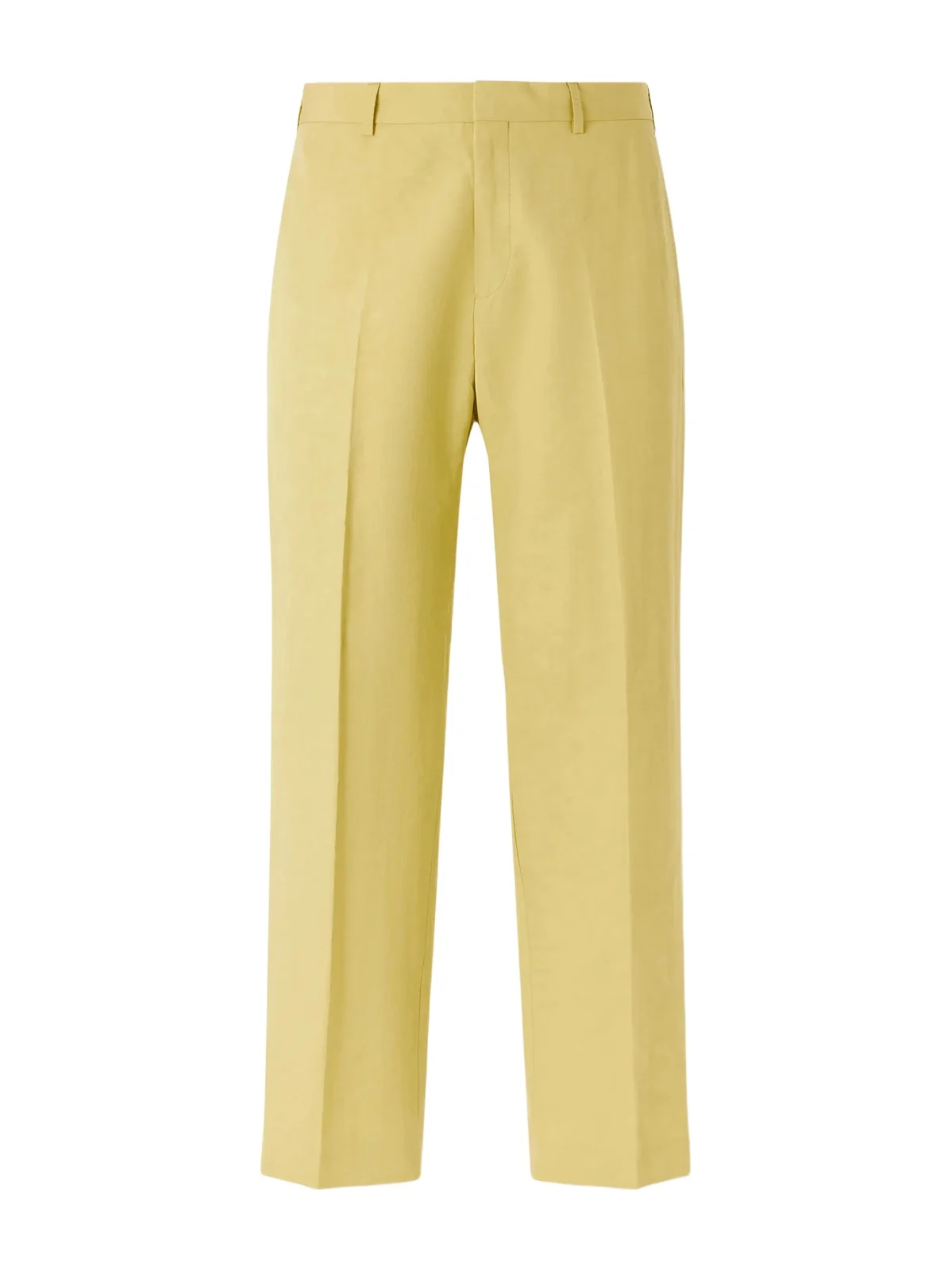 Straight-Leg Cotton and Linen-Blend Suit Trousers - Men Straight-Leg Cotton and Linen-Blend Suit Trousers - Men