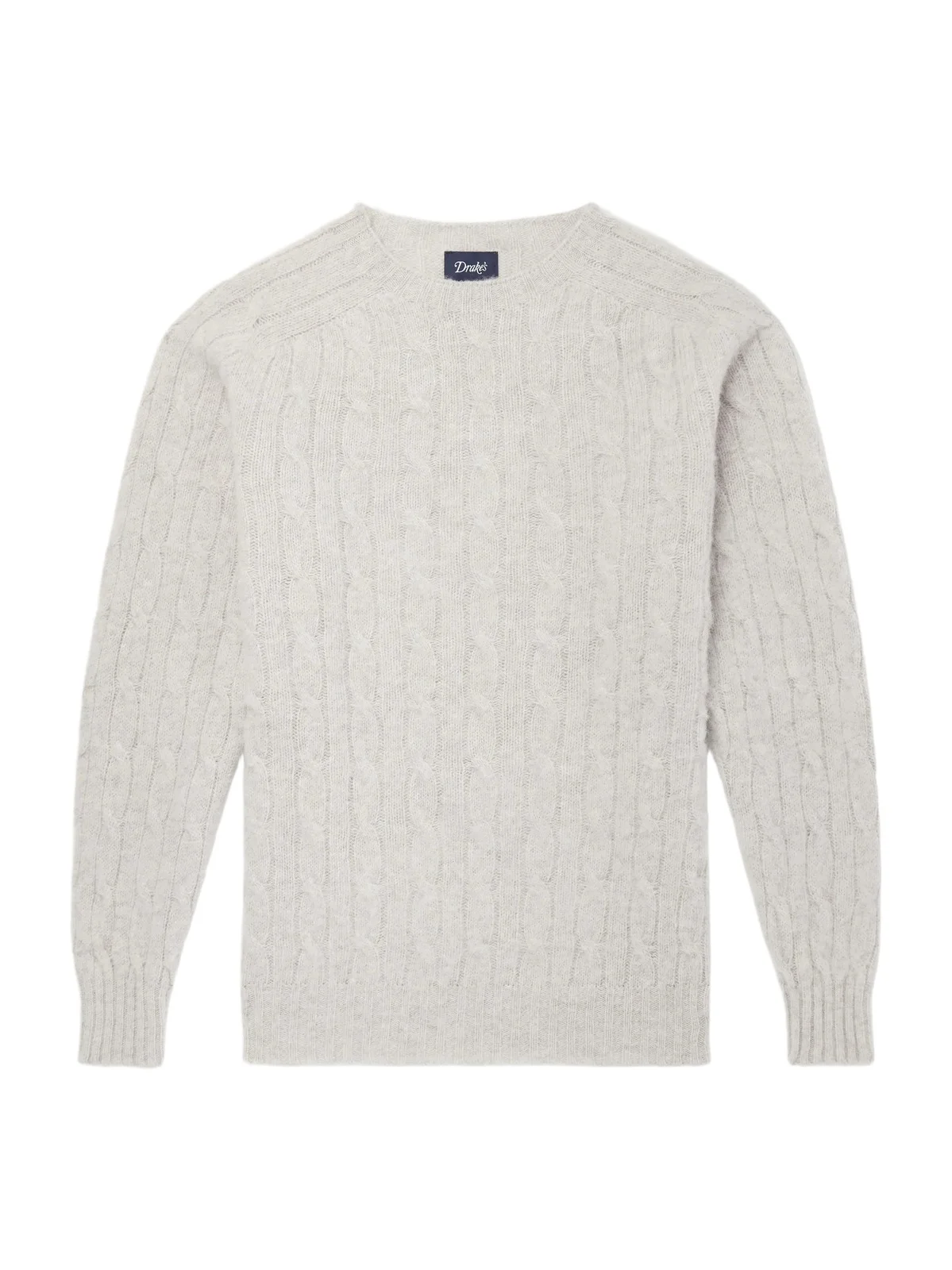 Cable-Knit Virgin Wool Sweater - Men