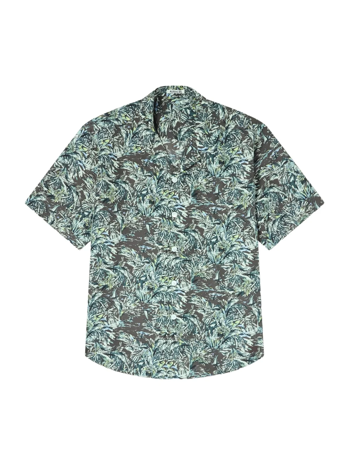 Printed Silk Satin Shirt - Men Printed Silk Satin Shirt - Men
