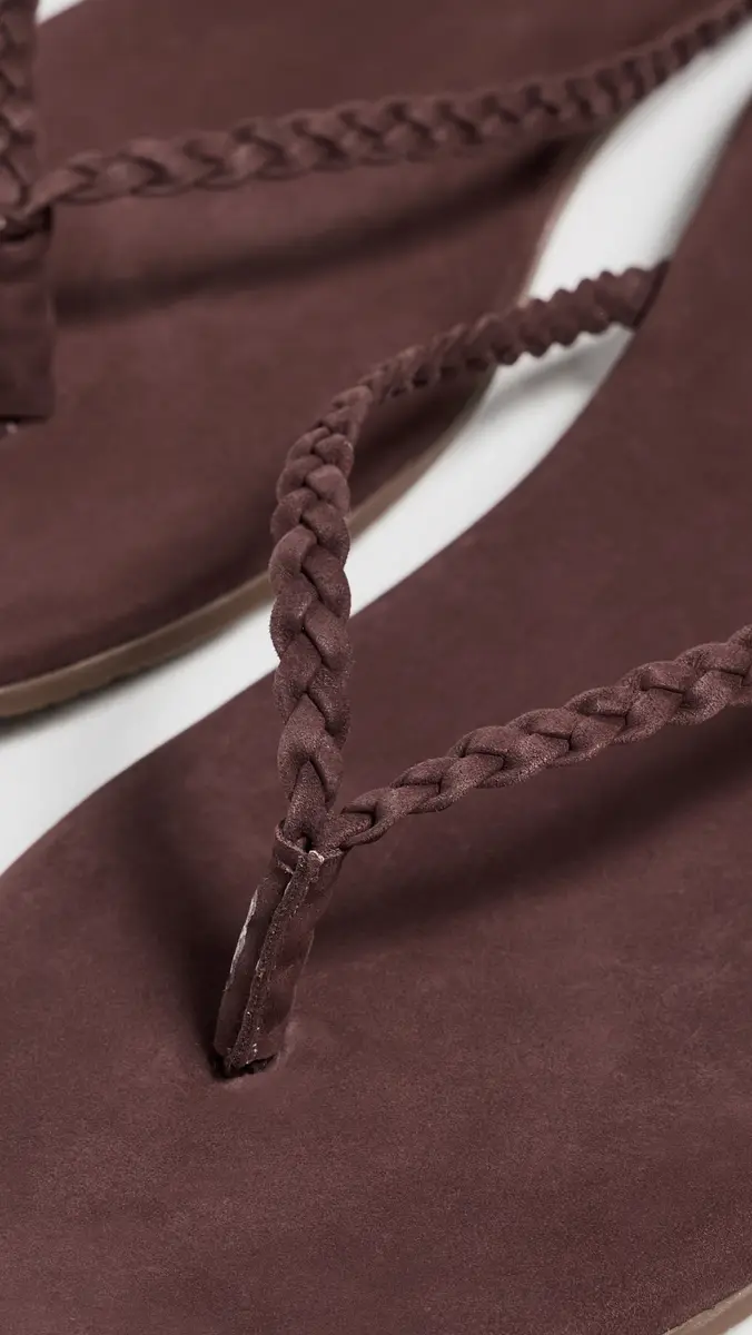 TKEES Lily Braid Sandals Bourbon | Thumbnail 6