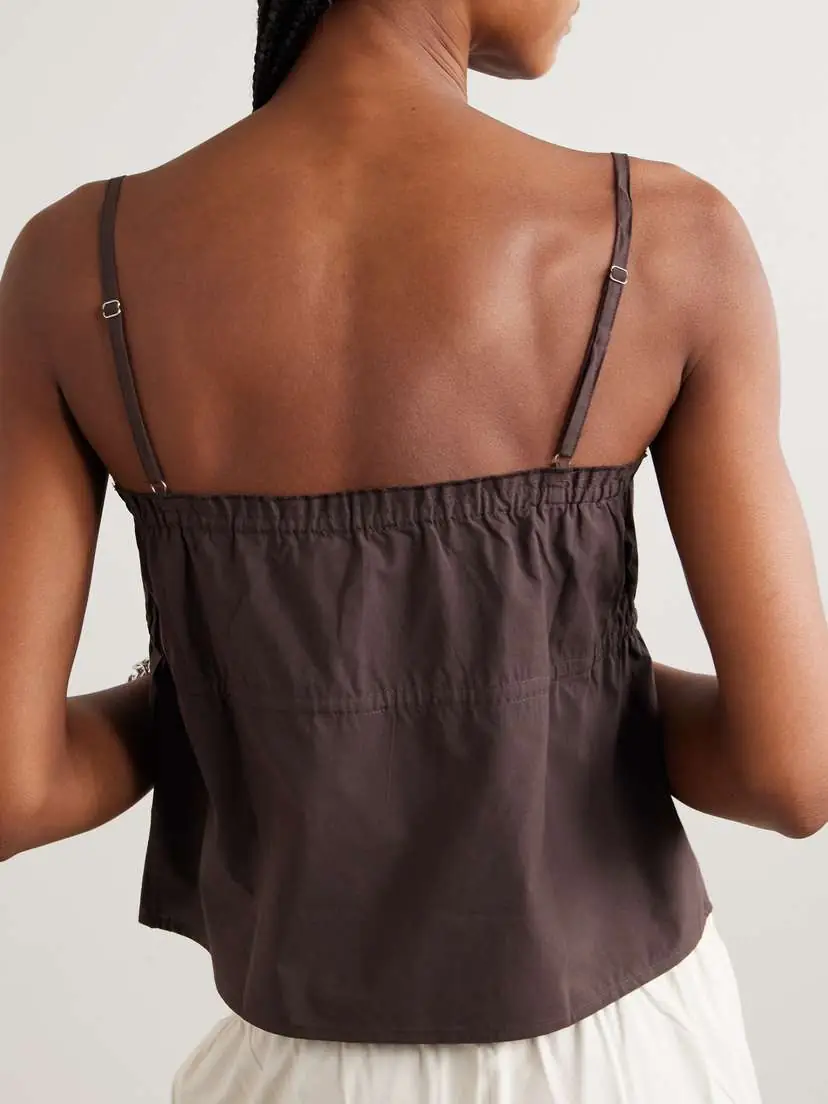 Deiji Studios Tri Frayed Organic Cotton Camisole | Thumbnail 3 Deiji Studios Tri Frayed Organic Cotton Camisole | Thumbnail 3