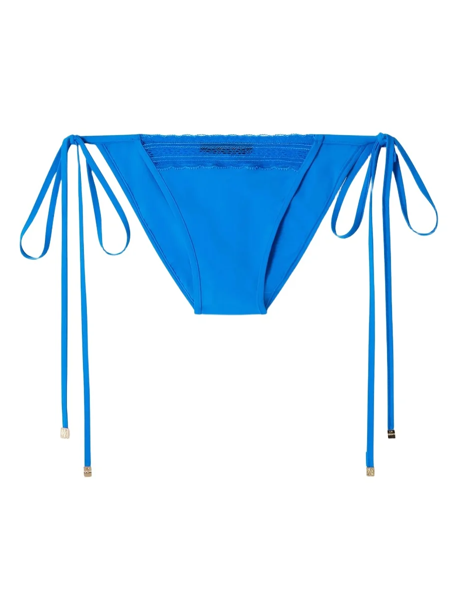 Kiki de Montparnasse Lace-trimmed Bikini Briefs