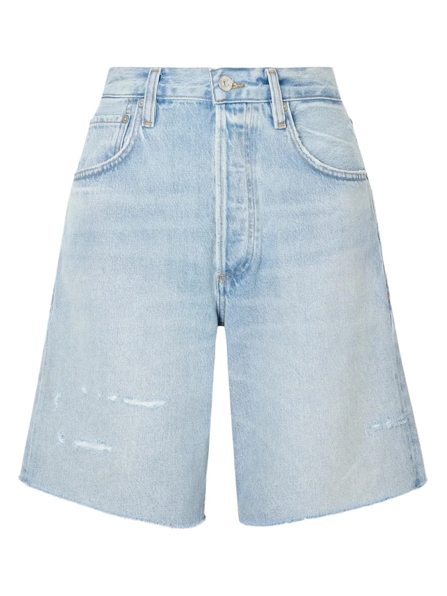 Citizens of Humanity Ayla Frayed Denim Shorts
