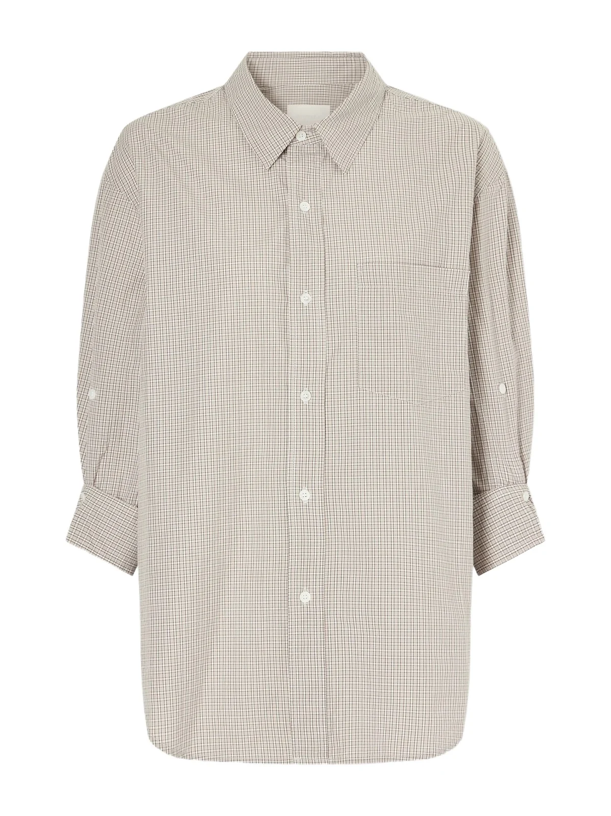 Kayla Checked Cotton-poplin Shirt Kayla Checked Cotton-poplin Shirt
