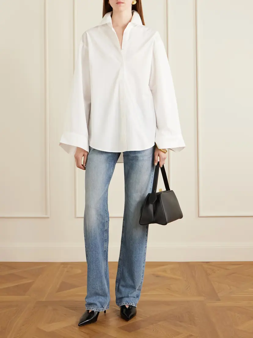 The Frankie Shop Tila Cotton-poplin Shirt | Thumbnail 2 The Frankie Shop Tila Cotton-poplin Shirt | Thumbnail 2