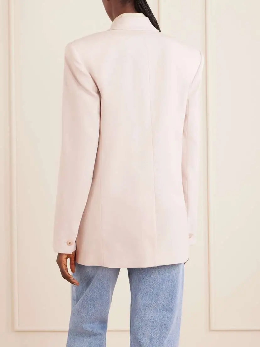 The Frankie Shop Monterey Double-breasted Wool-blend Blazer | Thumbnail 4
