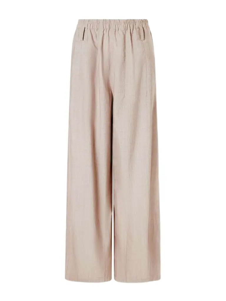 The Frankie Shop Oakdale Virgin Wool Wide-leg Pants | Image 1 The Frankie Shop Oakdale Virgin Wool Wide-leg Pants | Image 1