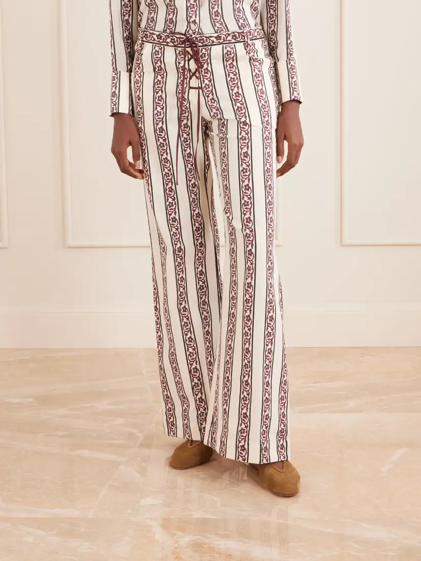ALIX OF BOHEMIA Cooper Climbing Printed Cotton Straight-leg Pants | Thumbnail 3 ALIX OF BOHEMIA Cooper Climbing Printed Cotton Straight-leg Pants | Thumbnail 3