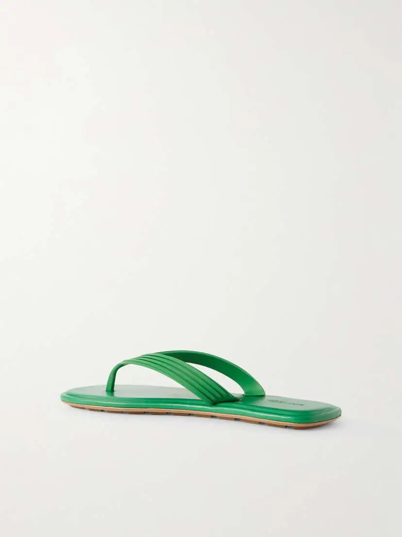 Bottega Veneta Sampieri Flat Thong Rubber Flip Flops | Thumbnail 3