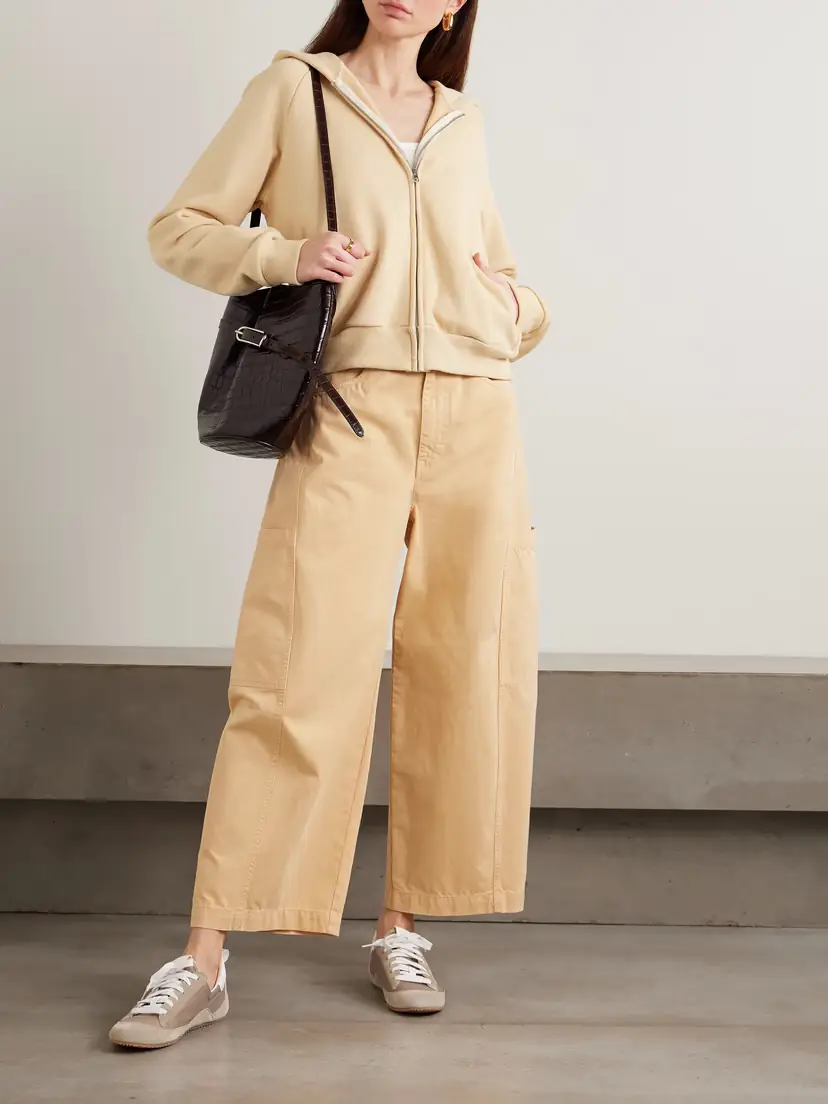 Jamie Haller The Crop Painter Cropped Mid-rise Wide-leg Jeans | Thumbnail 2 Jamie Haller The Crop Painter Cropped Mid-rise Wide-leg Jeans | Thumbnail 2