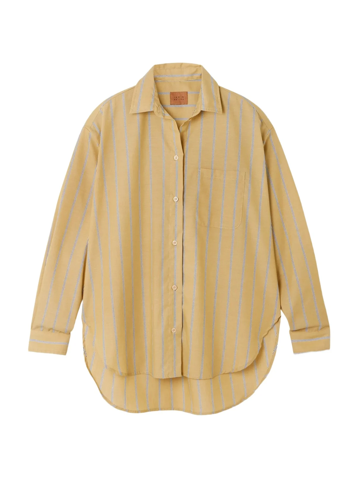 The Essential Striped Cotton-poplin Shirt
