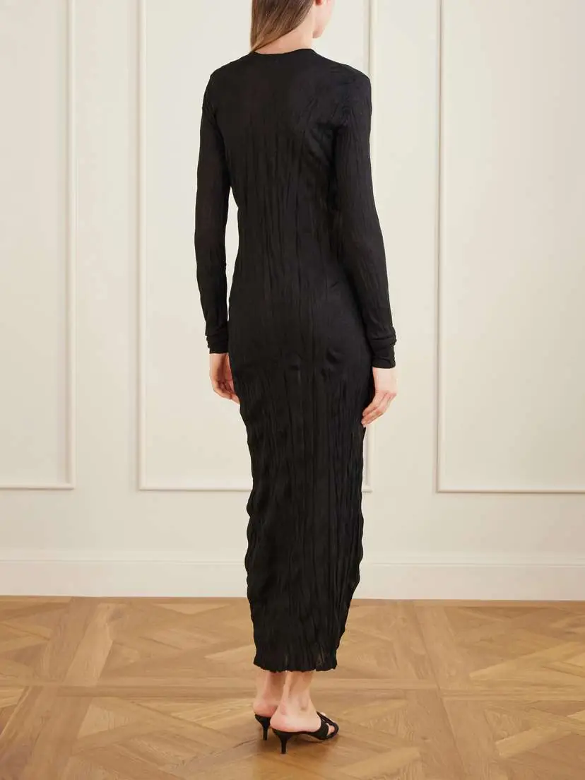 TOTEME Ribbed-knit Maxi Dress | Thumbnail 3 TOTEME Ribbed-knit Maxi Dress | Thumbnail 3