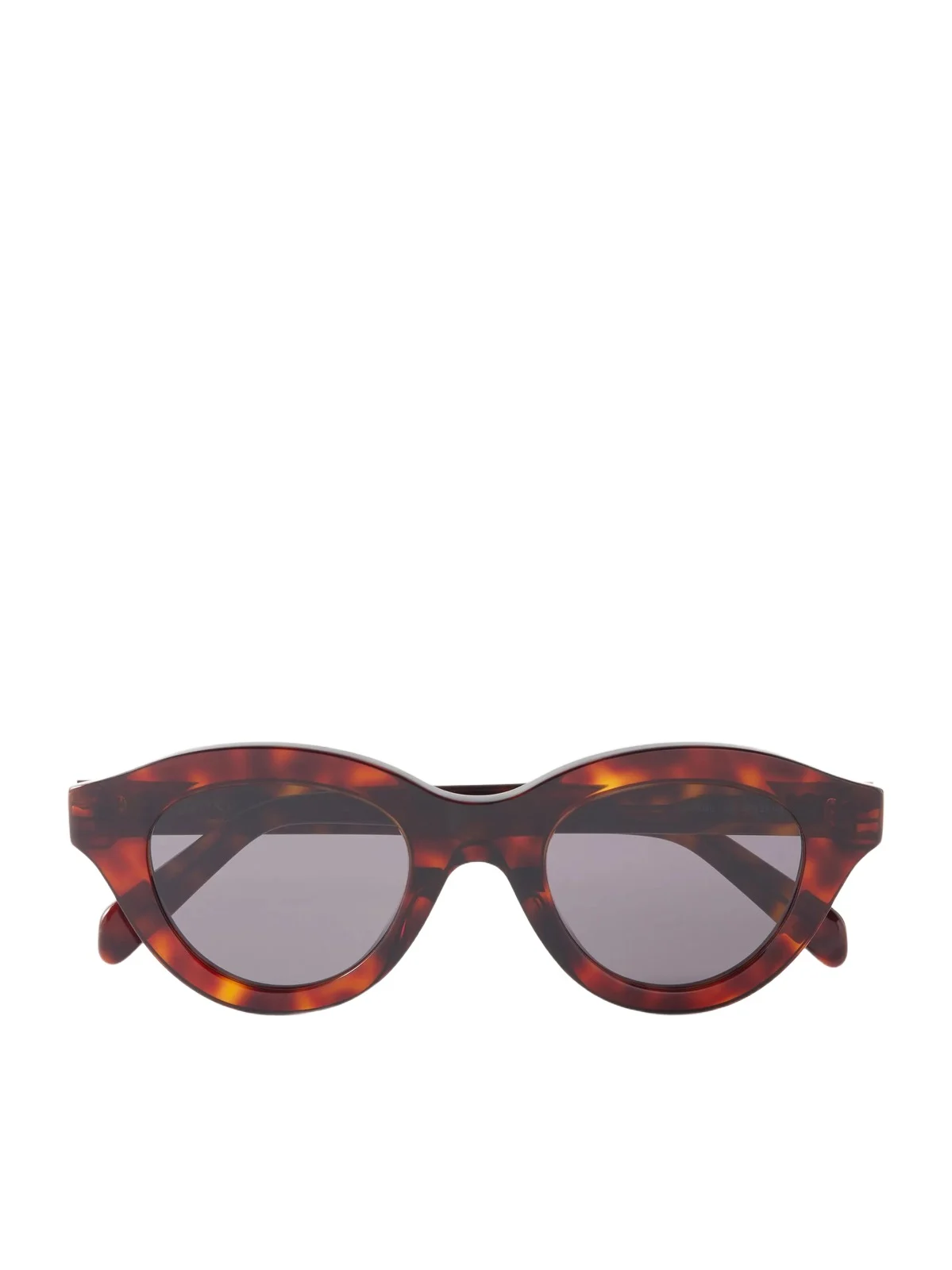 Round-frame Acetate Sunglasses