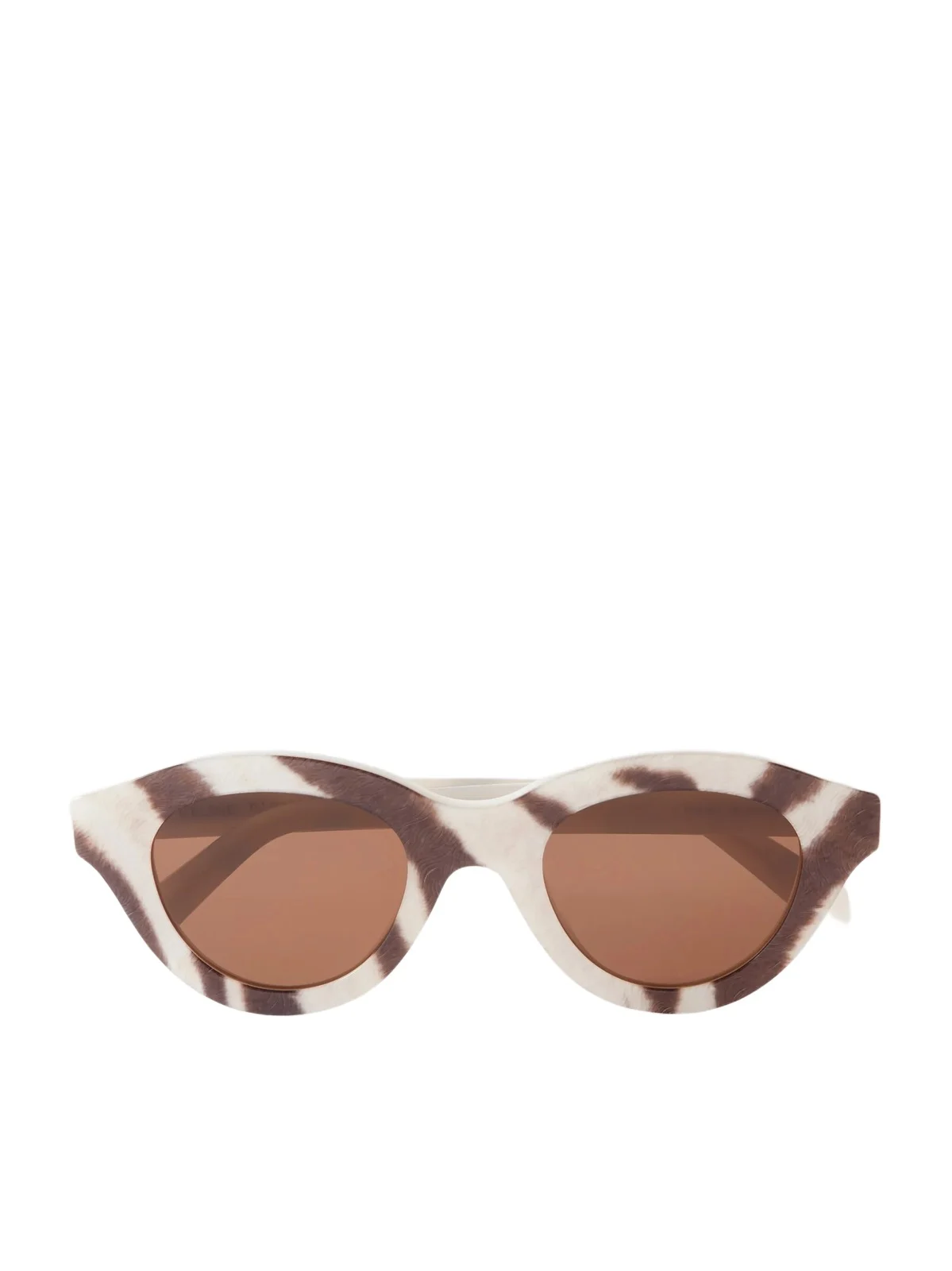 Round-frame Acetate Sunglasses