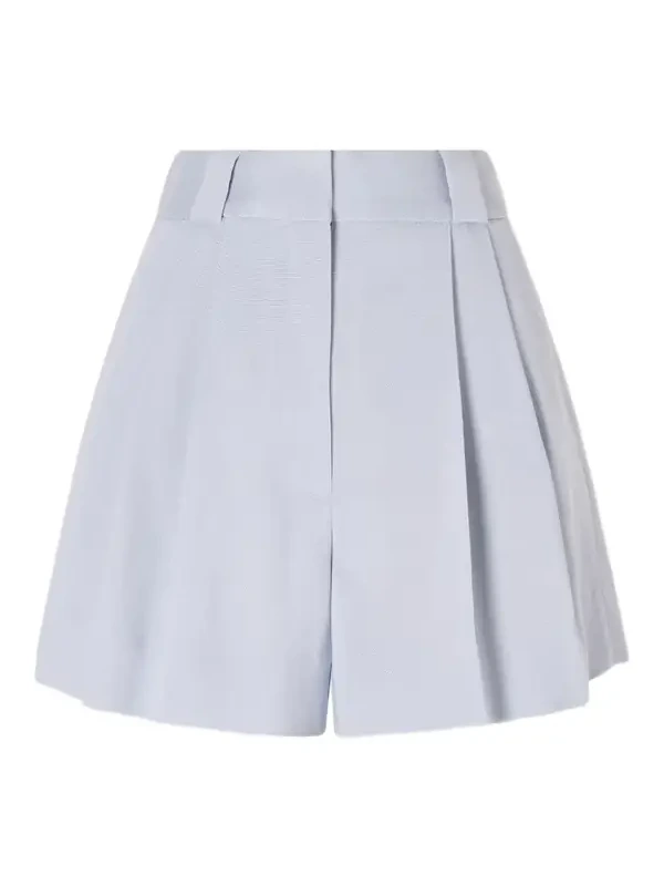 Vezon Pleated Woven Shorts Vezon Pleated Woven Shorts