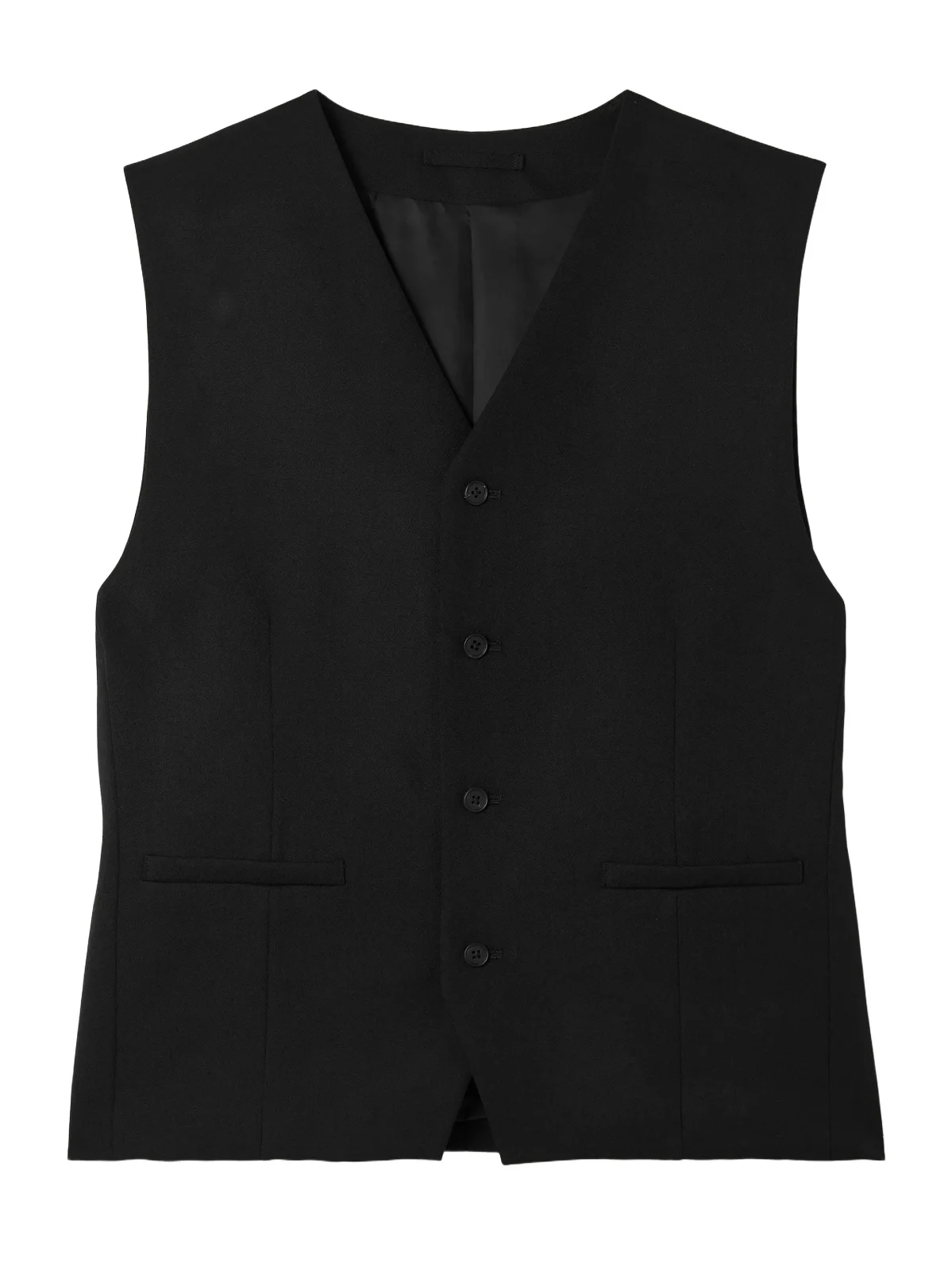 Belted Wool-gabardine Vest Belted Wool-gabardine Vest