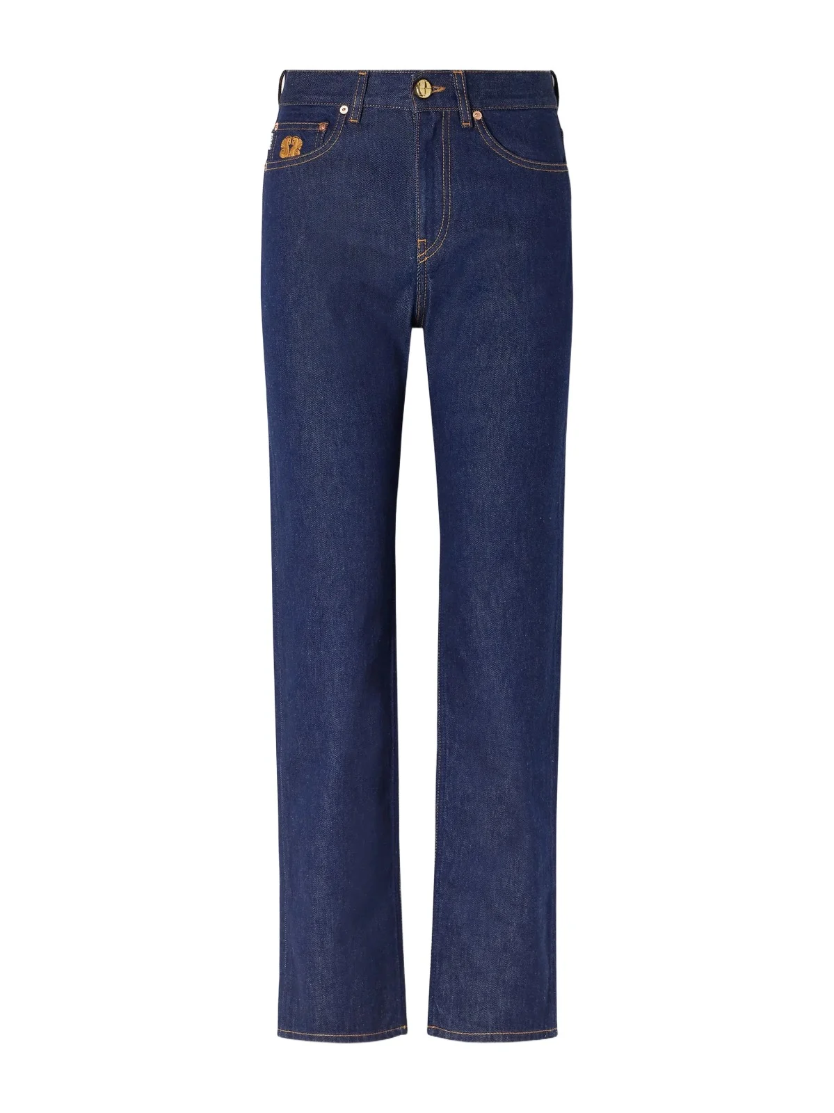 Mid-rise Straight-leg Jeans