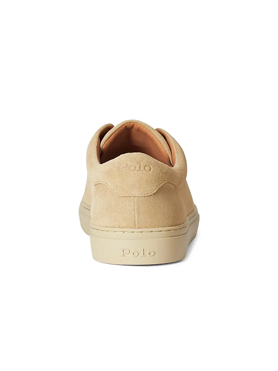 Polo Ralph Lauren Men's Jermain Suede Low-Top Sneakers | Thumbnail 3 Polo Ralph Lauren Men's Jermain Suede Low-Top Sneakers | Thumbnail 3