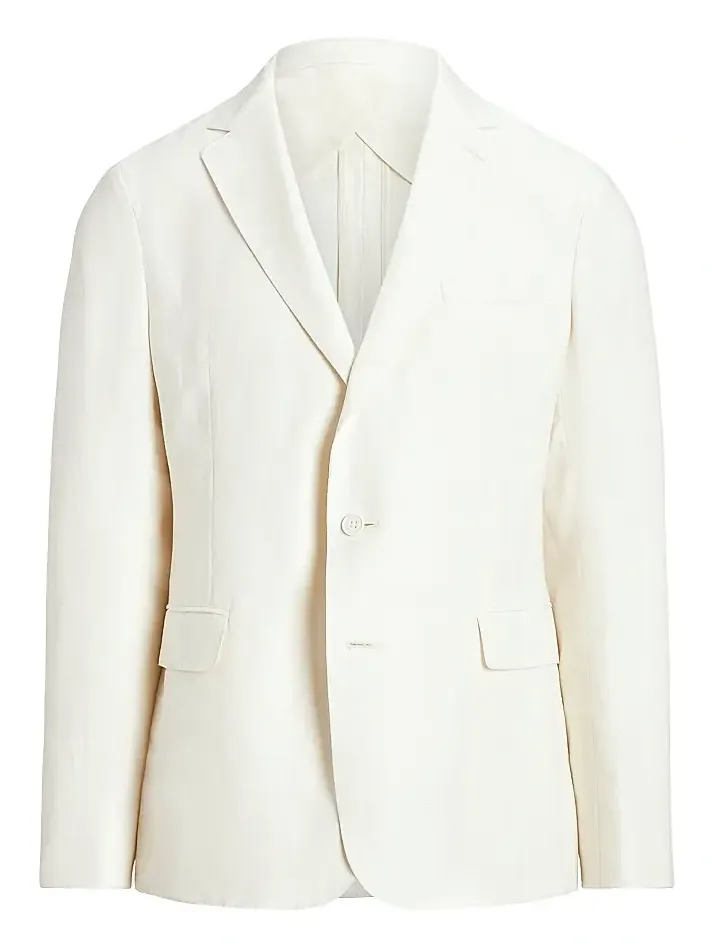 Men's Hadley Hand-Tailored Silk-Linen Jacket Men's Hadley Hand-Tailored Silk-Linen Jacket