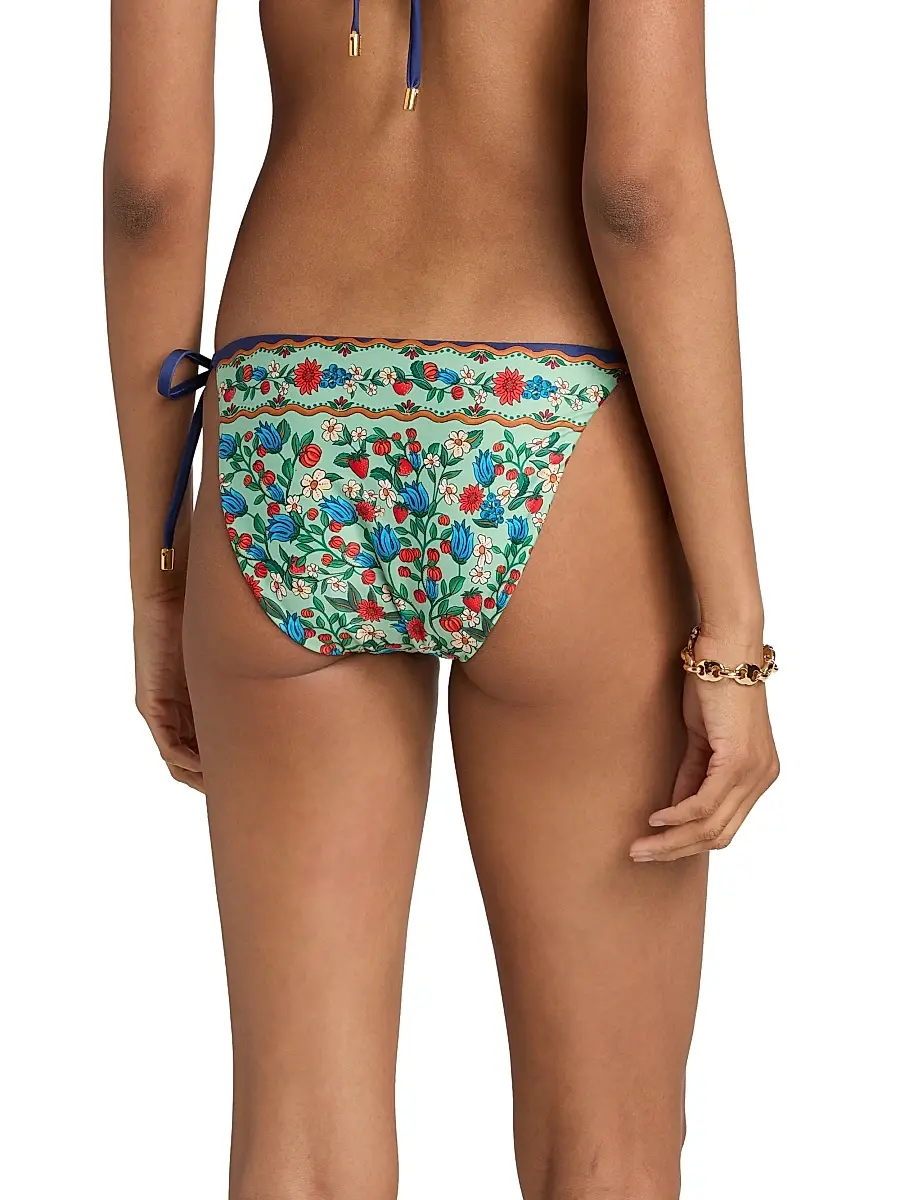 Farm Rio Women's Fruit Beauty Triangle Bikini Bottom | Thumbnail 4 Farm Rio Women's Fruit Beauty Triangle Bikini Bottom | Thumbnail 4