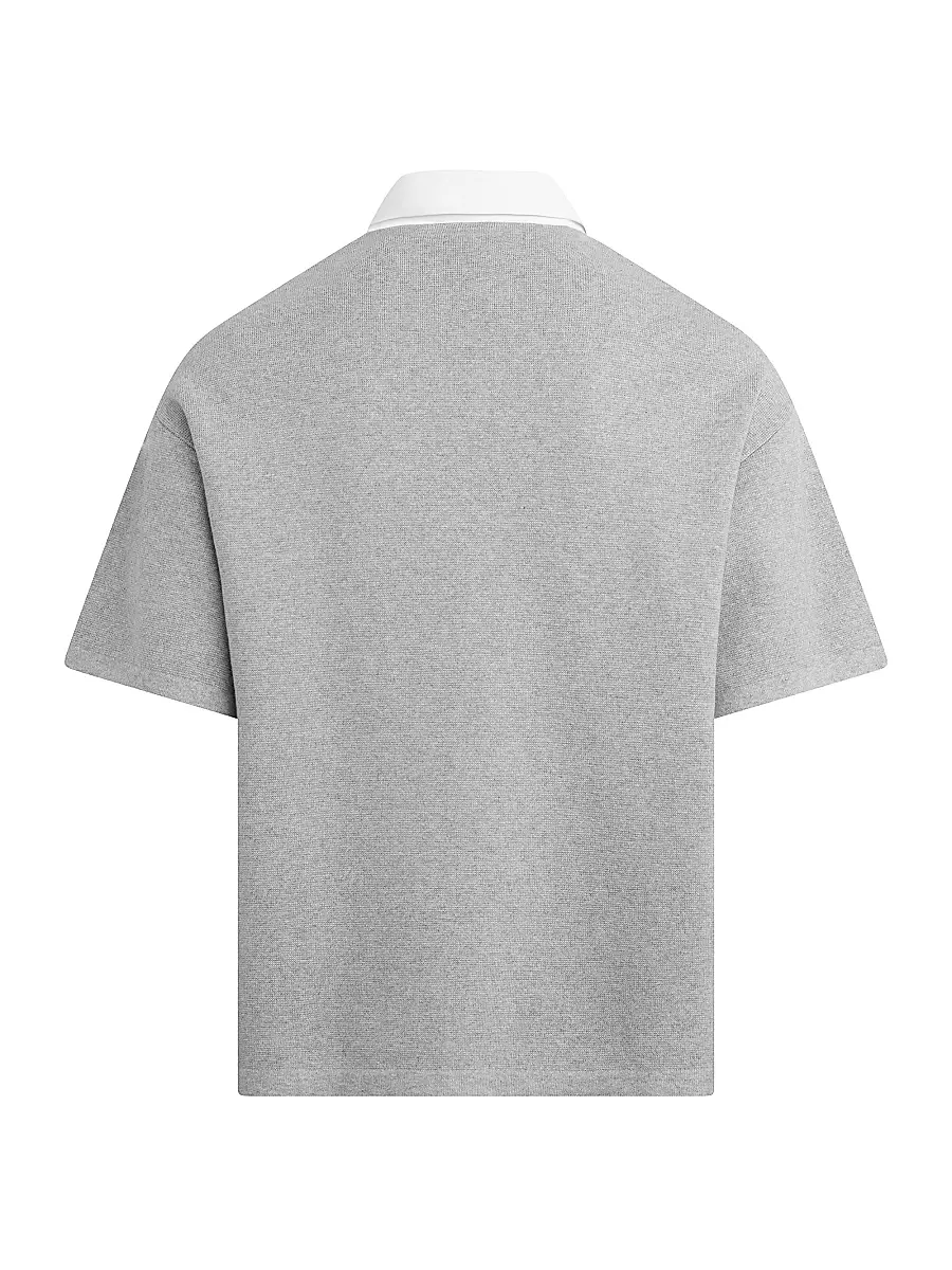 Hudson Jeans Men's Double-Knit Polo Shirt | Thumbnail 2 Hudson Jeans Men's Double-Knit Polo Shirt | Thumbnail 2