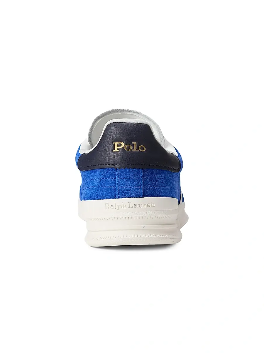 Polo Ralph Lauren Men's Heritage Aera Suede Low-Top Sneakers | Thumbnail 3 Polo Ralph Lauren Men's Heritage Aera Suede Low-Top Sneakers | Thumbnail 3