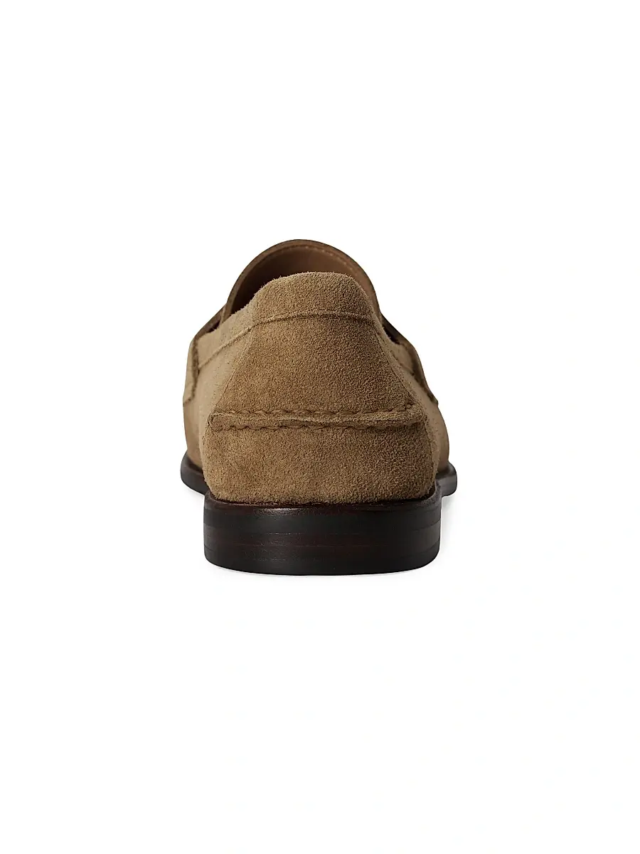 Polo Ralph Lauren Men's Alston Suede Penny Loafers | Thumbnail 3 Polo Ralph Lauren Men's Alston Suede Penny Loafers | Thumbnail 3