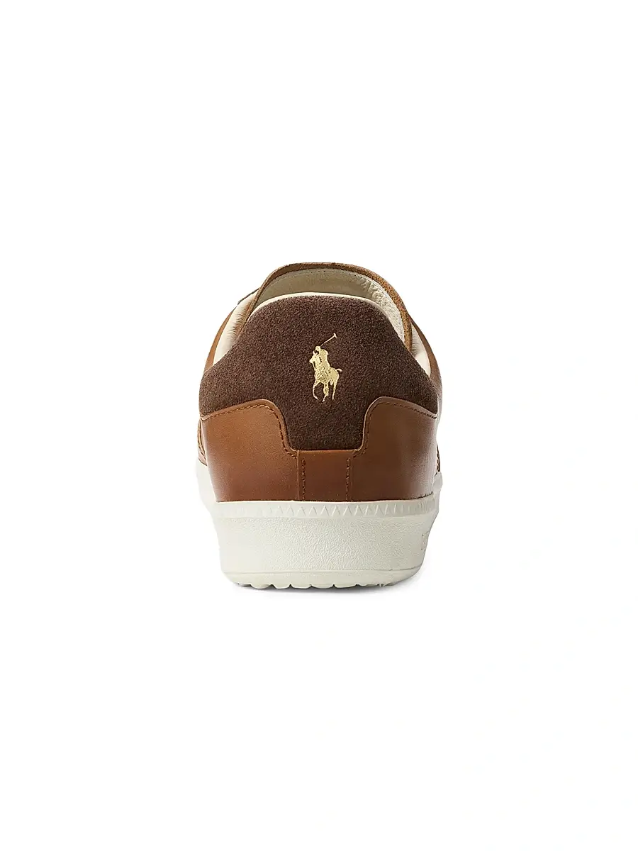 Polo Ralph Lauren Men's Field Court 200 Leather Low-Top Sneakers | Thumbnail 3 Polo Ralph Lauren Men's Field Court 200 Leather Low-Top Sneakers | Thumbnail 3