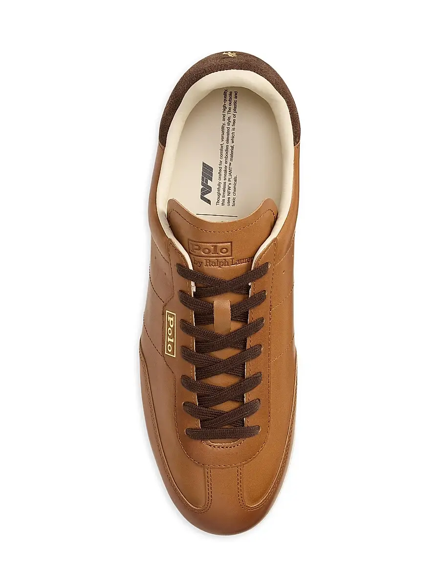 Polo Ralph Lauren Men's Field Court 200 Leather Low-Top Sneakers | Thumbnail 4 Polo Ralph Lauren Men's Field Court 200 Leather Low-Top Sneakers | Thumbnail 4