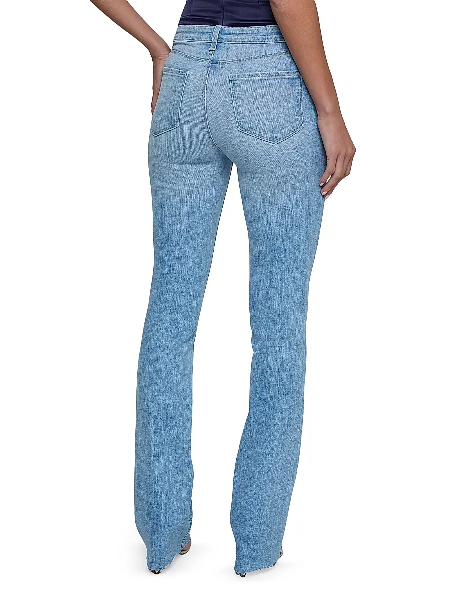 L'Agence Women's Ruth High-Rise Straight-Leg Jeans | Thumbnail 5 L'Agence Women's Ruth High-Rise Straight-Leg Jeans | Thumbnail 5