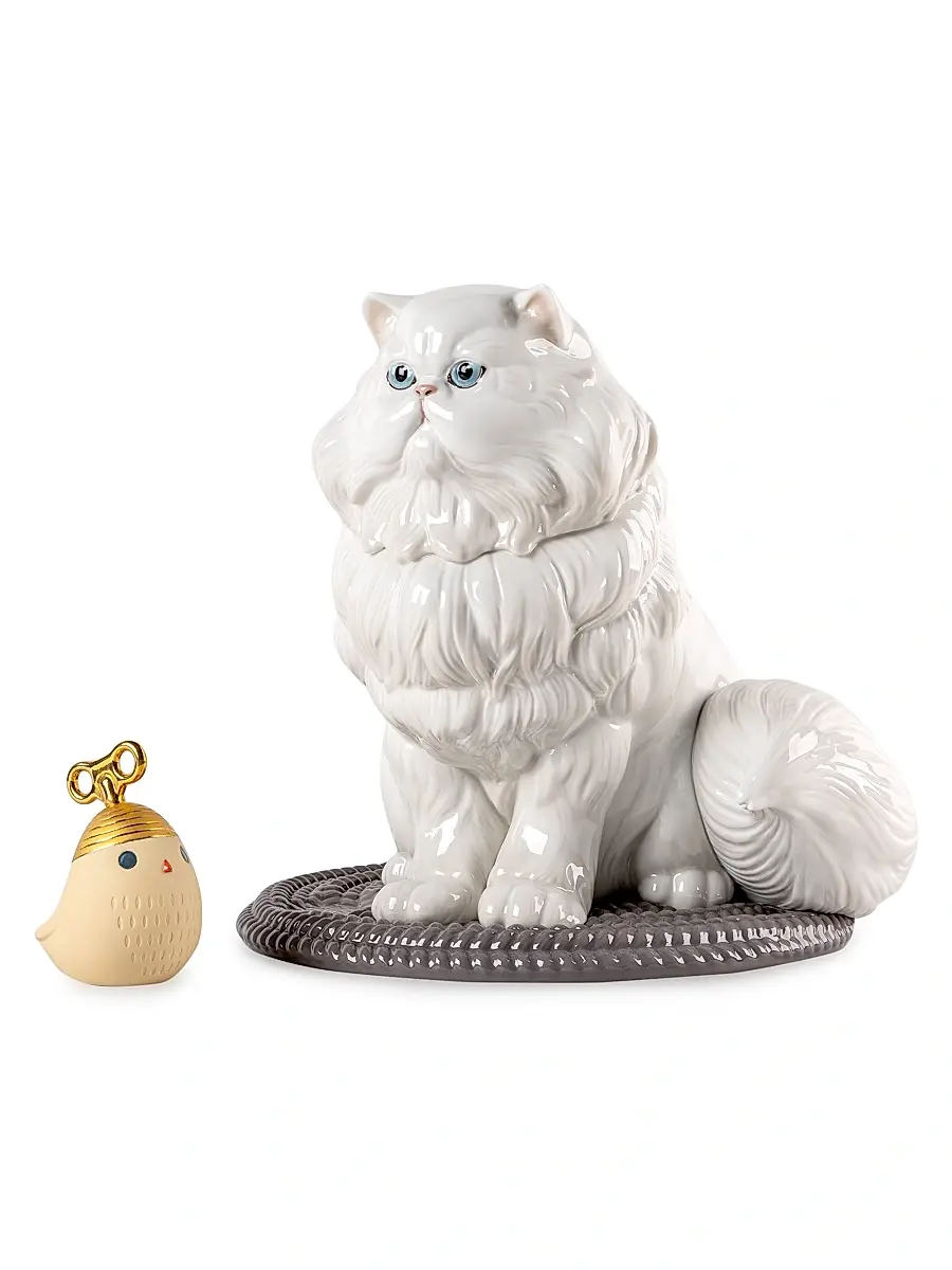 Lladro Persian Cat Figurine | Thumbnail 2 Lladro Persian Cat Figurine | Thumbnail 2