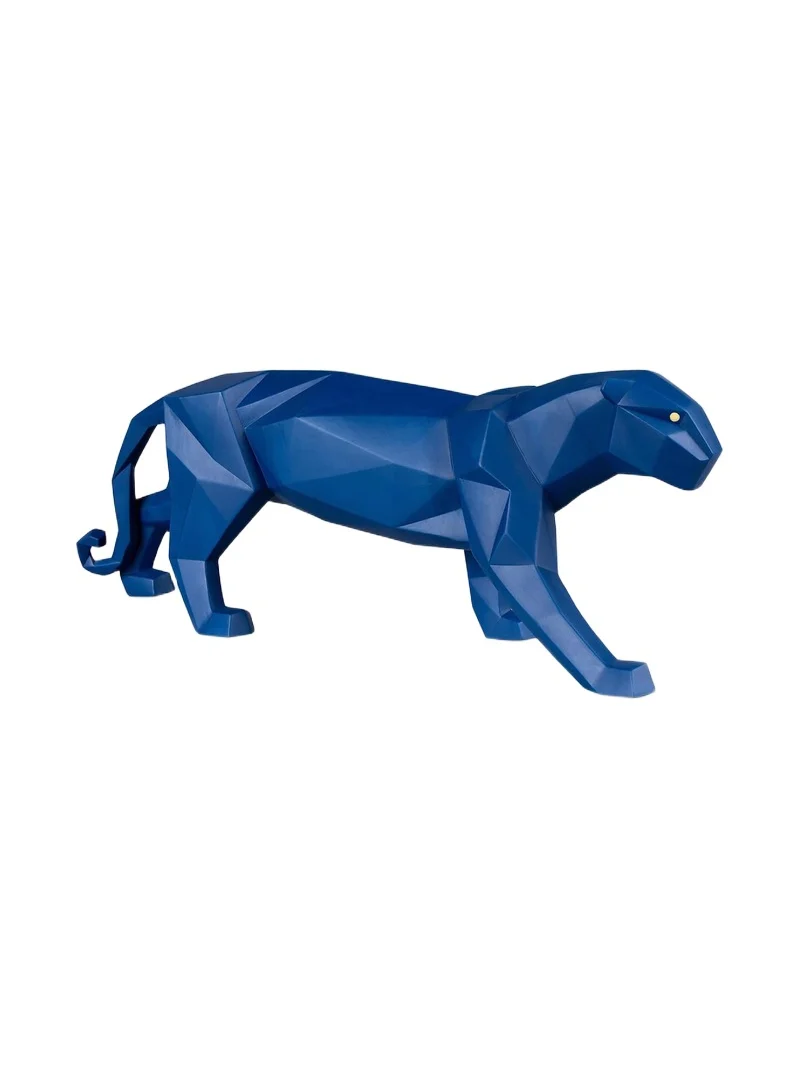 Lladro Origami Coral Panther