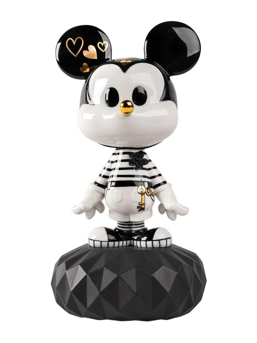 Lladro Porcelain Mickey Statue