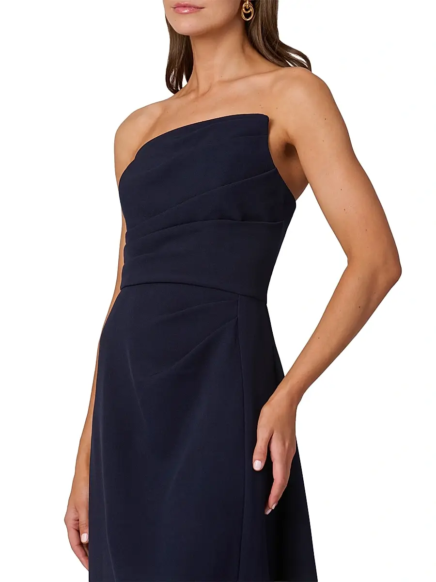 Shoshanna Women's Dory Asymmetric Strapless Gown | Thumbnail 4