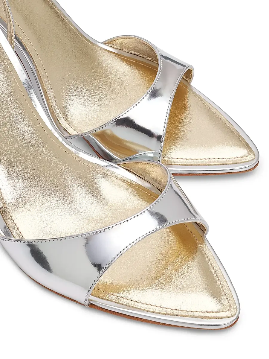 Schutz Women's Elodie 100MM Leather Sandals | Thumbnail 5 Schutz Women's Elodie 100MM Leather Sandals | Thumbnail 5