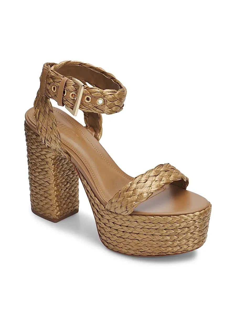 Schutz Women's Ayana 120MM Leather Platform Sandals | Thumbnail 2 Schutz Women's Ayana 120MM Leather Platform Sandals | Thumbnail 2