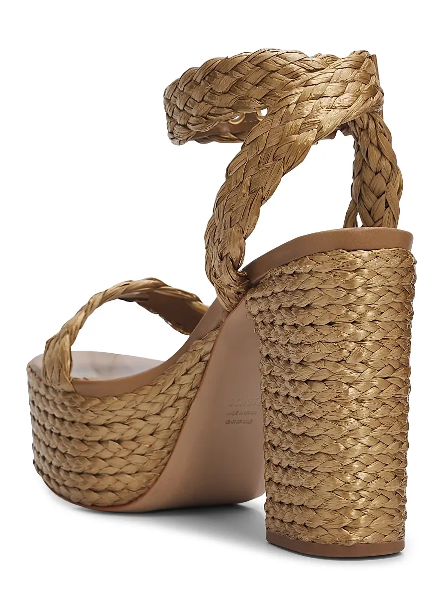 Schutz Women's Ayana 120MM Leather Platform Sandals | Thumbnail 3 Schutz Women's Ayana 120MM Leather Platform Sandals | Thumbnail 3