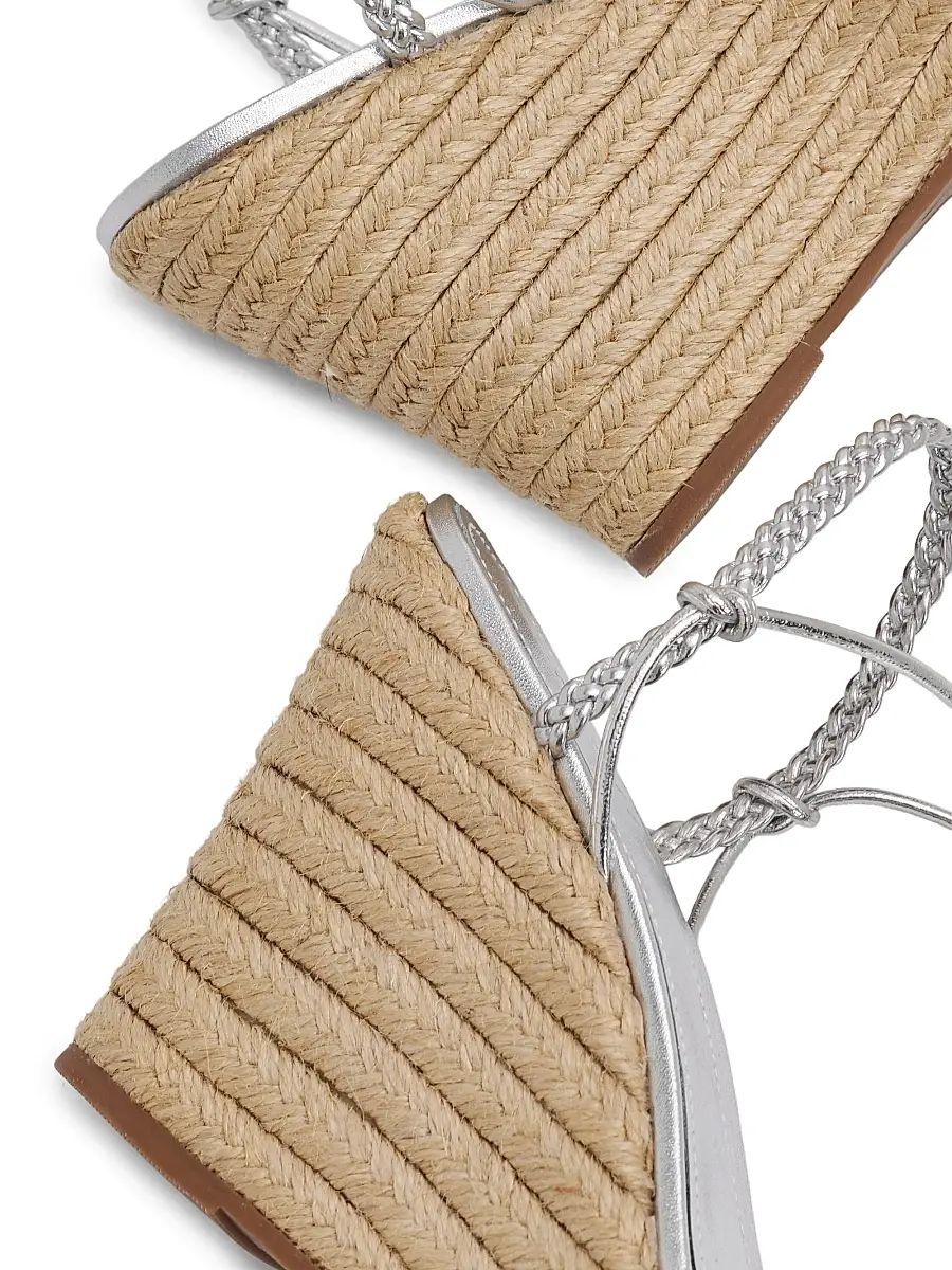 Schutz Women's Adele 95MM Leather Ankle-Wrap Wedge Sandals | Thumbnail 6 Schutz Women's Adele 95MM Leather Ankle-Wrap Wedge Sandals | Thumbnail 6