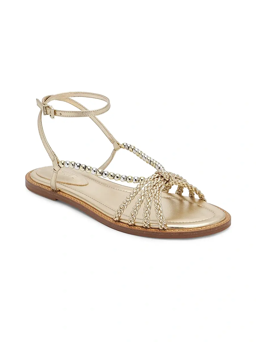 Schutz Women's Adele 25MM Leather Sandals | Thumbnail 2 Schutz Women's Adele 25MM Leather Sandals | Thumbnail 2