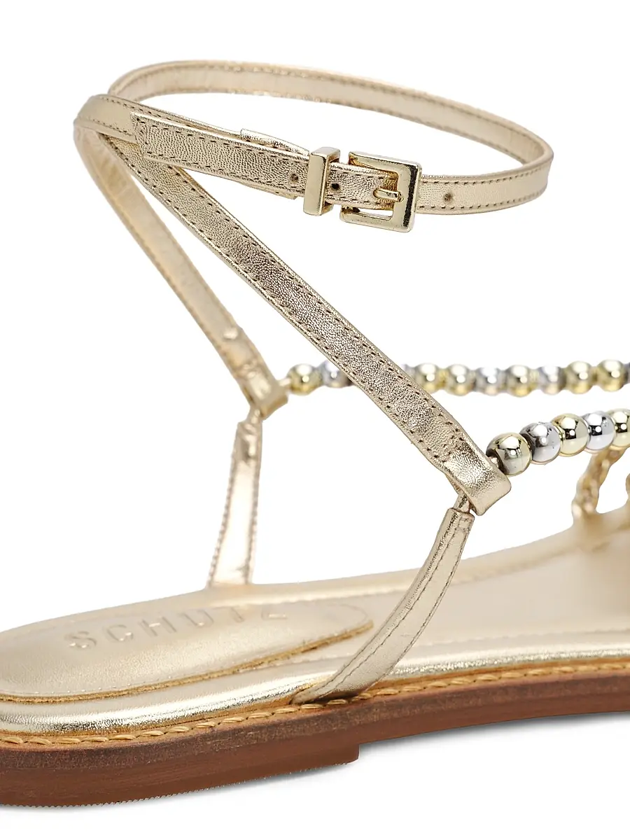 Schutz Women's Adele 25MM Leather Sandals | Thumbnail 6 Schutz Women's Adele 25MM Leather Sandals | Thumbnail 6