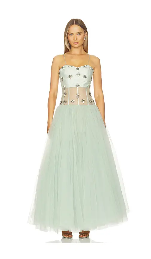 LA FUORI Serene Glacier Gown