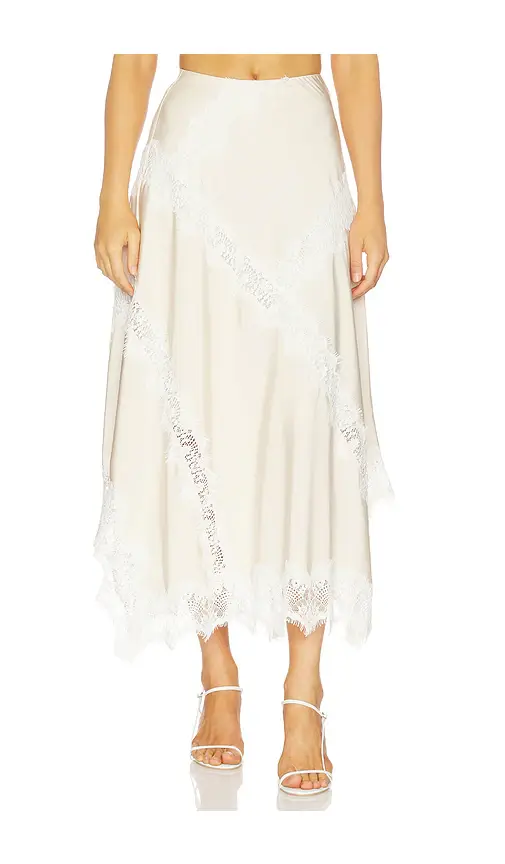 MORE TO COME Merrick Lace Maxi Skirt | Image 1 MORE TO COME Merrick Lace Maxi Skirt | Image 1