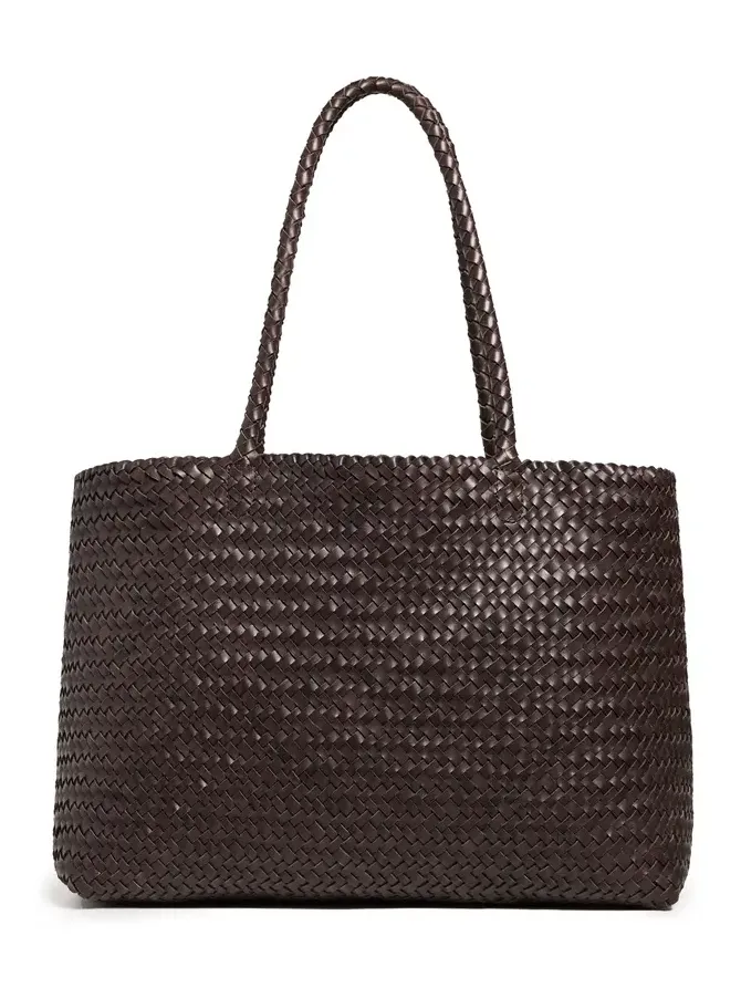 The Handwoven Leather Tote The Handwoven Leather Tote