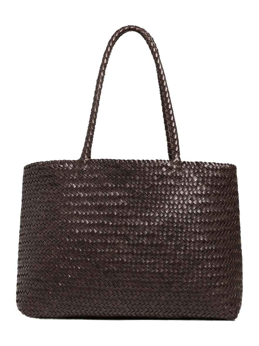 Madewell The Handwoven Leather Tote