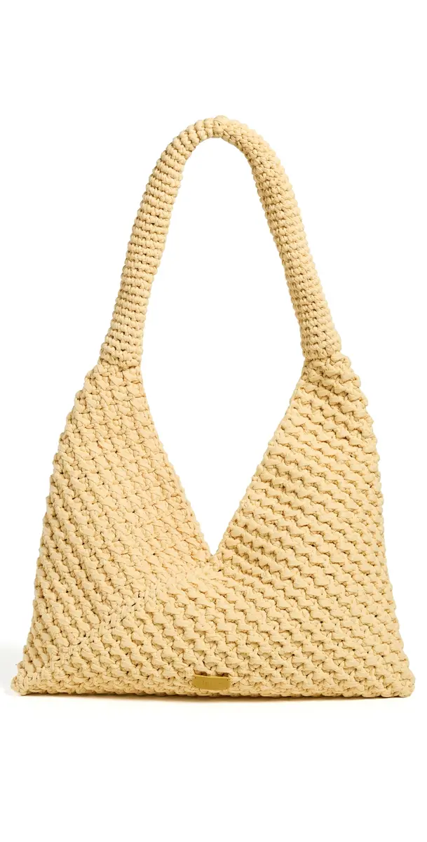 Binge Knitting Lara Triangle Tote | Image 1 Binge Knitting Lara Triangle Tote | Image 1