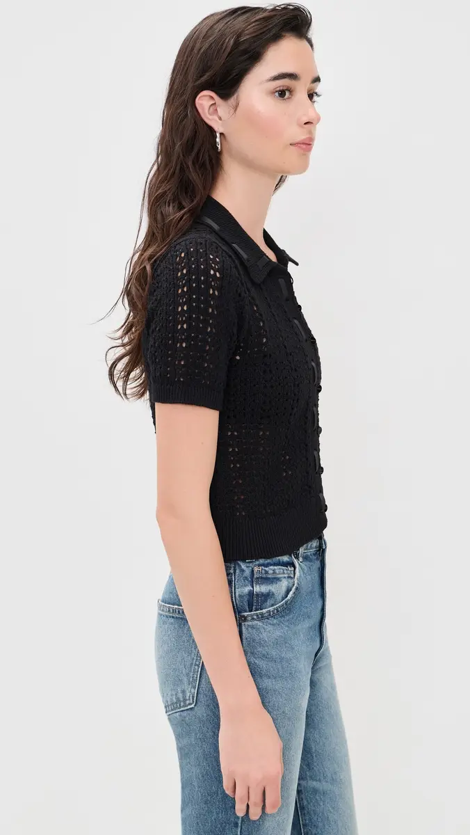 L'Agence Ninette Pointelle Cardigan | Thumbnail 4 L'Agence Ninette Pointelle Cardigan | Thumbnail 4