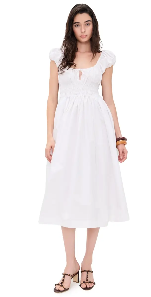 WARP + WEFT Big Sky Poplin Dress | Image 1 WARP + WEFT Big Sky Poplin Dress | Image 1