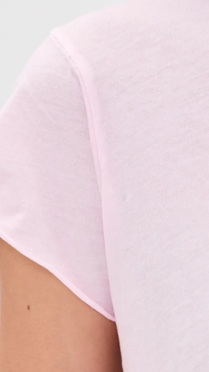 ALL THREE Rose Raw Hem Tee | Thumbnail 6 ALL THREE Rose Raw Hem Tee | Thumbnail 6